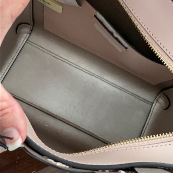 Kate Spade Magnolia Street eyelet Handbag Blush color NWT. - Picture 5 of 9